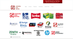 Desktop Screenshot of papelerasanrafael.com